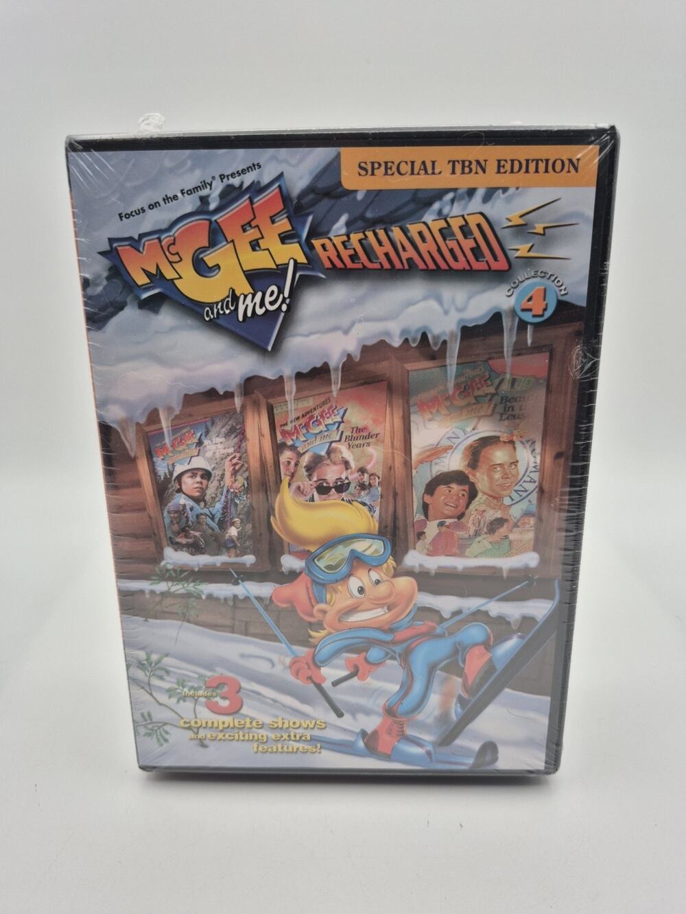 McGee and Me! Recharged Collection 1-4 DVD Set Special TBN Edition New Sealed
